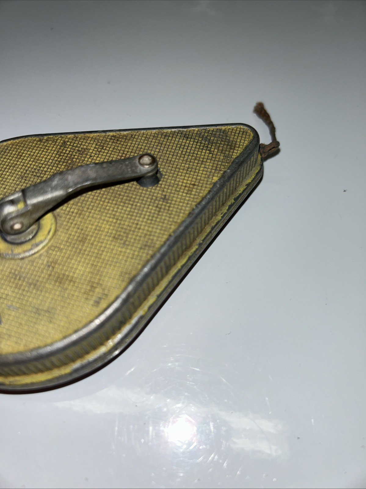 Vintage Irwin Strait-Line Chalk Line Reel Plumb Bob Blue Chalk Made in USA