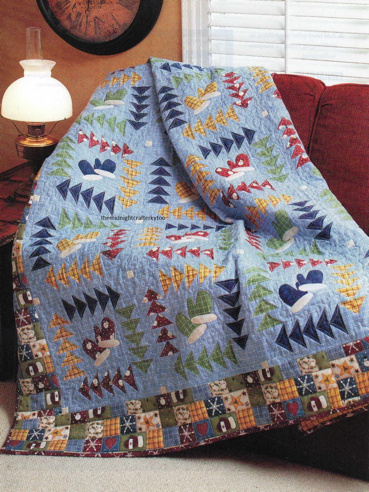 Do Snow Geese Wear Mittens Quilt Pattern Pieced/Applique PC