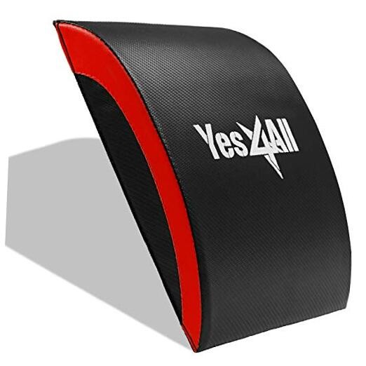 Abdominal Exercise Pads, Foldable Ab Workout Equipment C2. Red Ab Exercise Mat