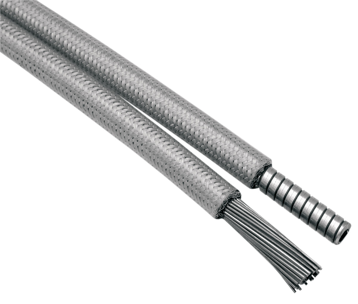 MOTION PRO Armor Coat Braided Stainless Steel Clutch Cable - Longitudinally