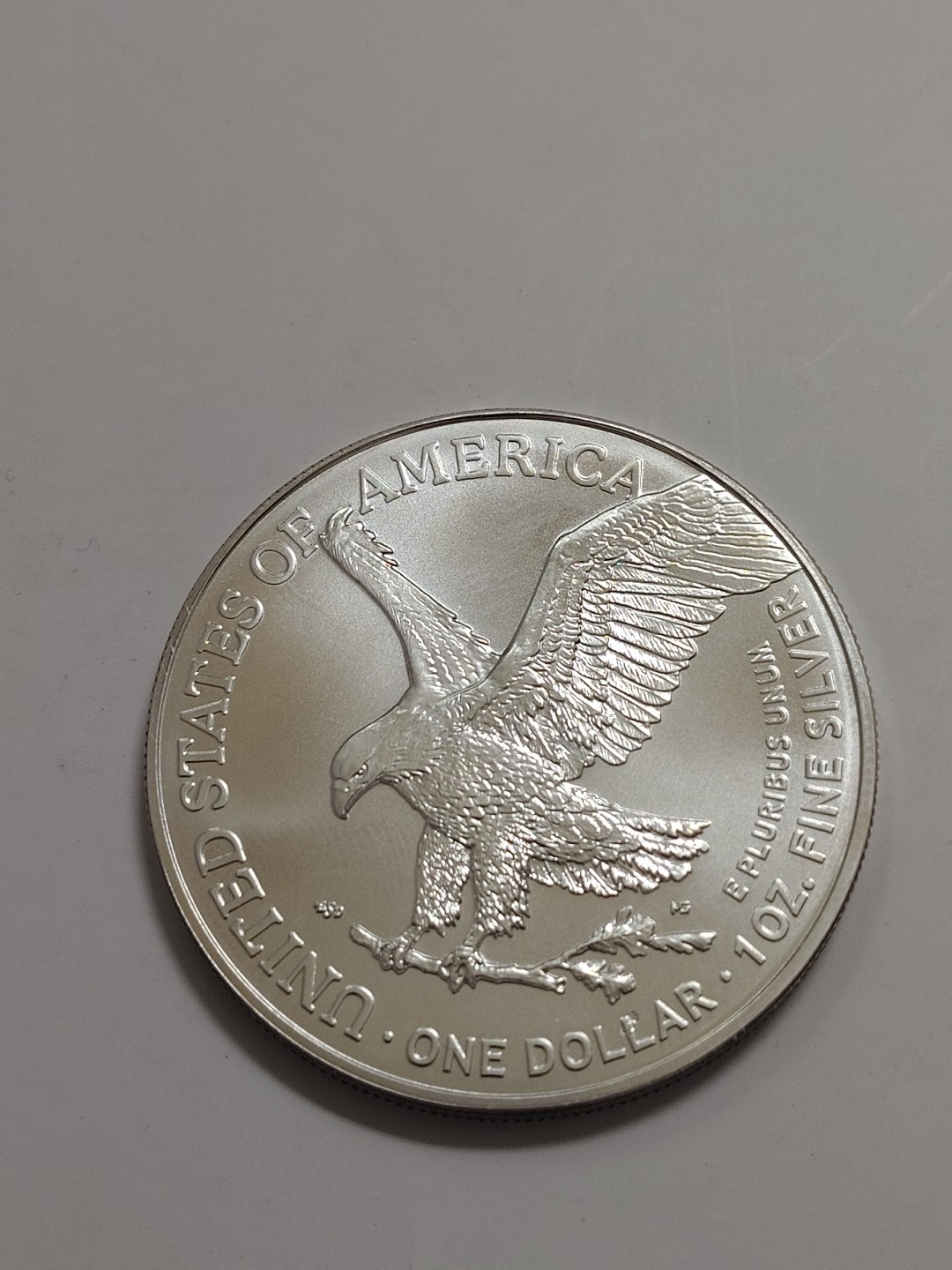 One Ounce Silver Dollar 2021 W Uncirculated West Point Error Coin Type 2