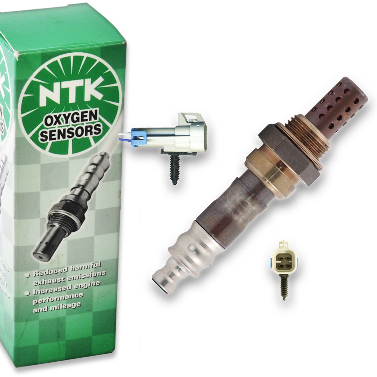 NGK NTK Downstream Right O2 Oxygen Sensor for 2003-2005 Chevrolet Silverado nh