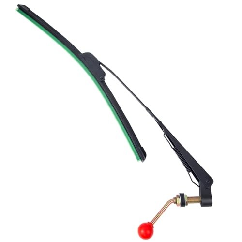 UTV Wiper Kit Hand Operated Manual Windshield Wiper Kit Compatible with
