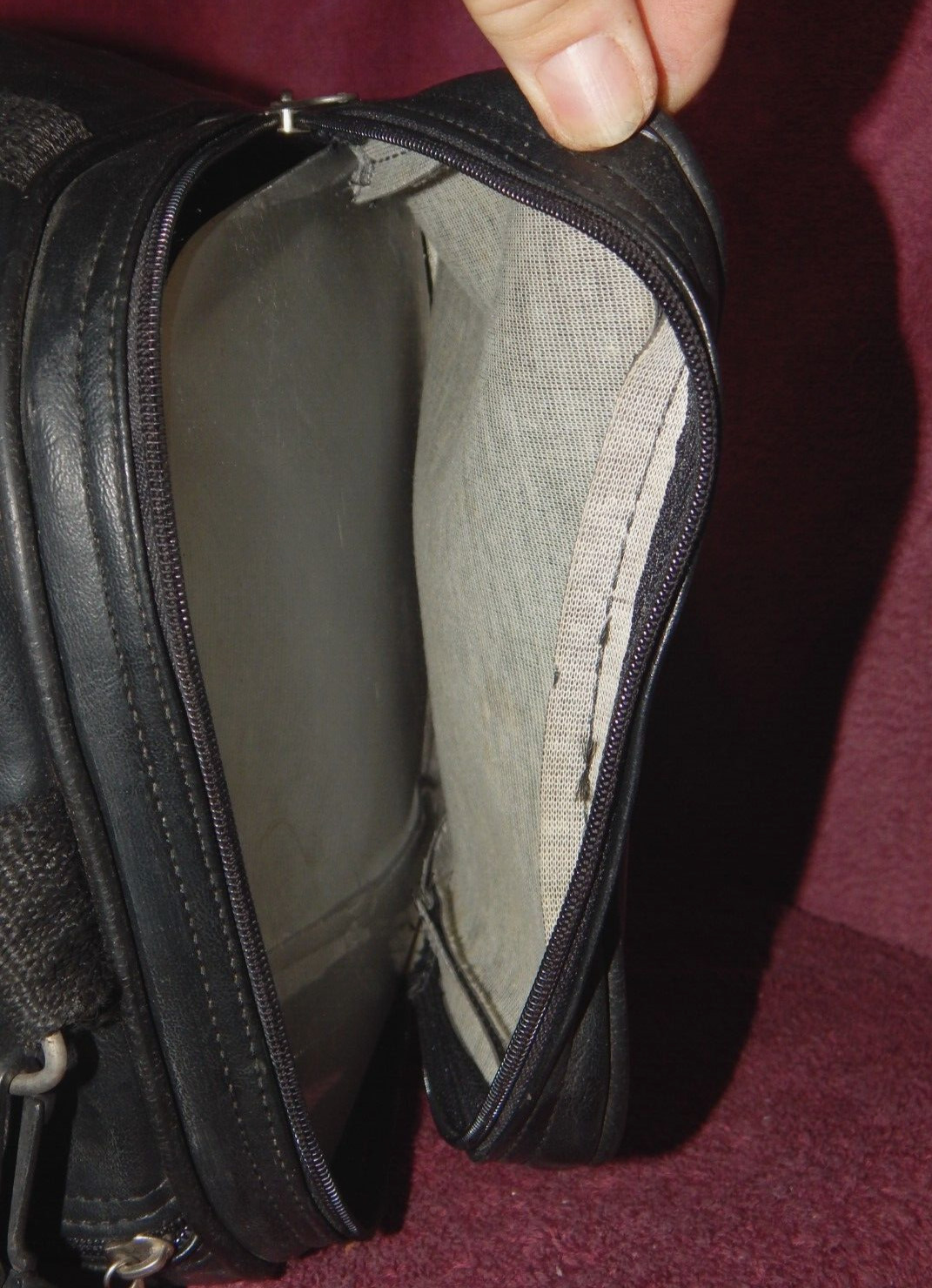 REFEREE Gym Travel Bag Leather