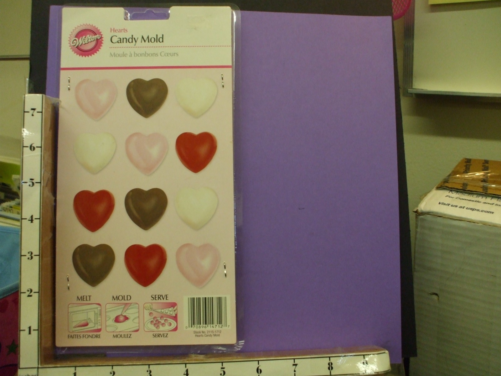 Hearts Candy Mold 28D