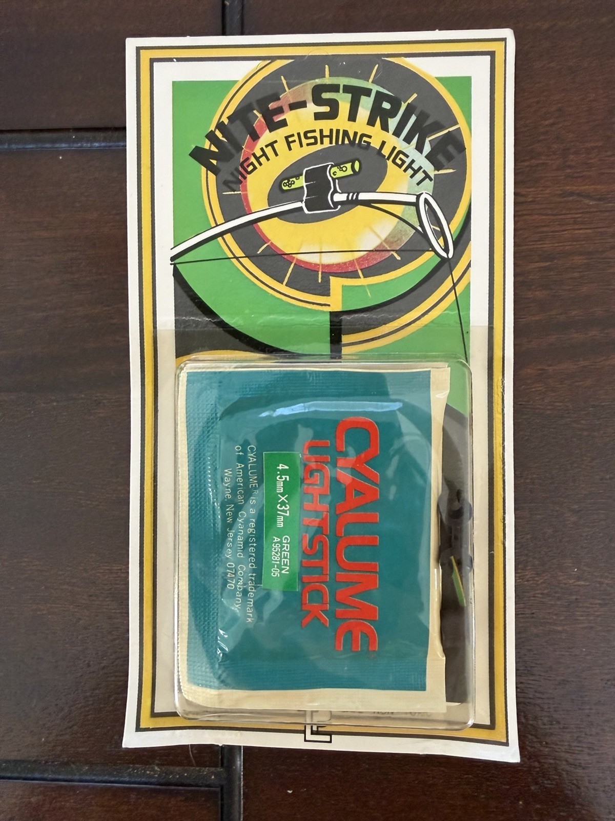 4 packs-Vintage Nite Strike Night Fishing Light– Glow Stick Rod Tip Clip–NOS–USA