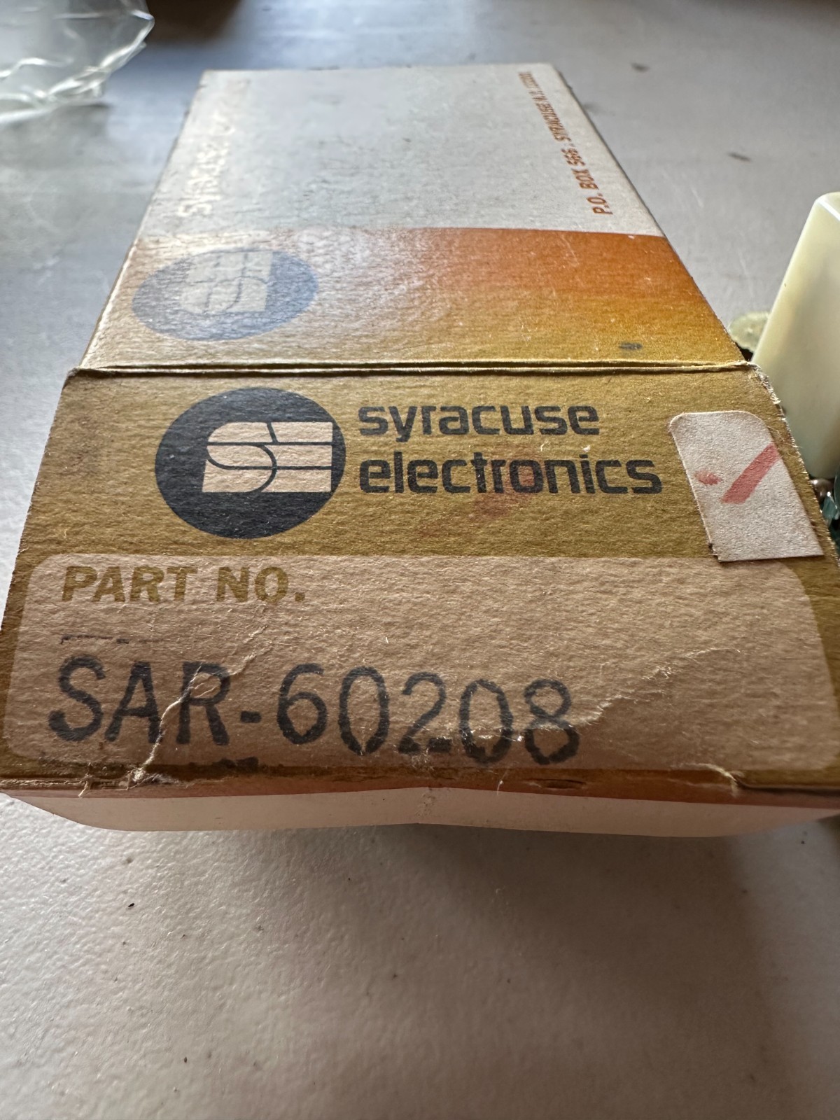 SAR-60208 Syracuse Relay Control Board NIB
