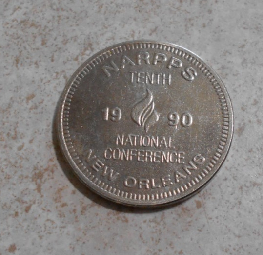 NARPPS Conference collectors token New Orleans LA USA coin 1980 1990 medallion