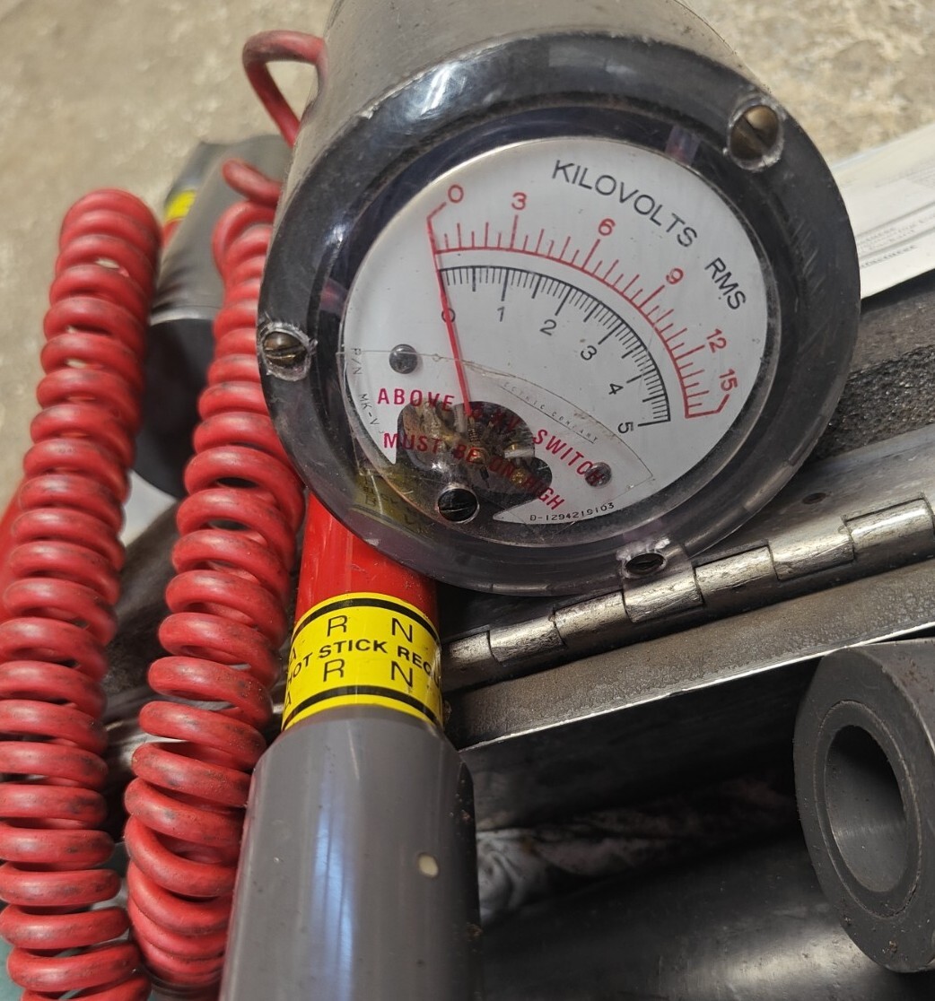 High Voltage Voltmeter/Phaser HD Electric Mark V Test Set