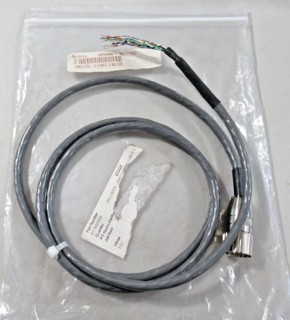 AMCI 07-7623359 CSL-5 Encoder Comms Cable 5M For DC25 SSI DuraCoders *NEW*