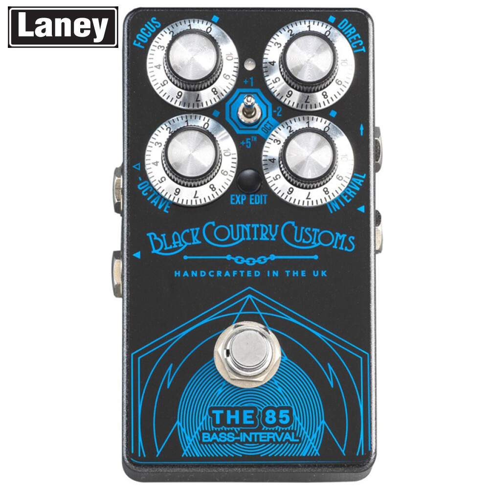 Laney BCC-T85 Black Country Customs The '85 Tri-Mode Bass Octave Bass Pedal