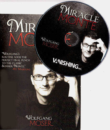 MIRACLE MONTE BY WOLFGANG MOSER - DVD WITH BONUS EFFECT