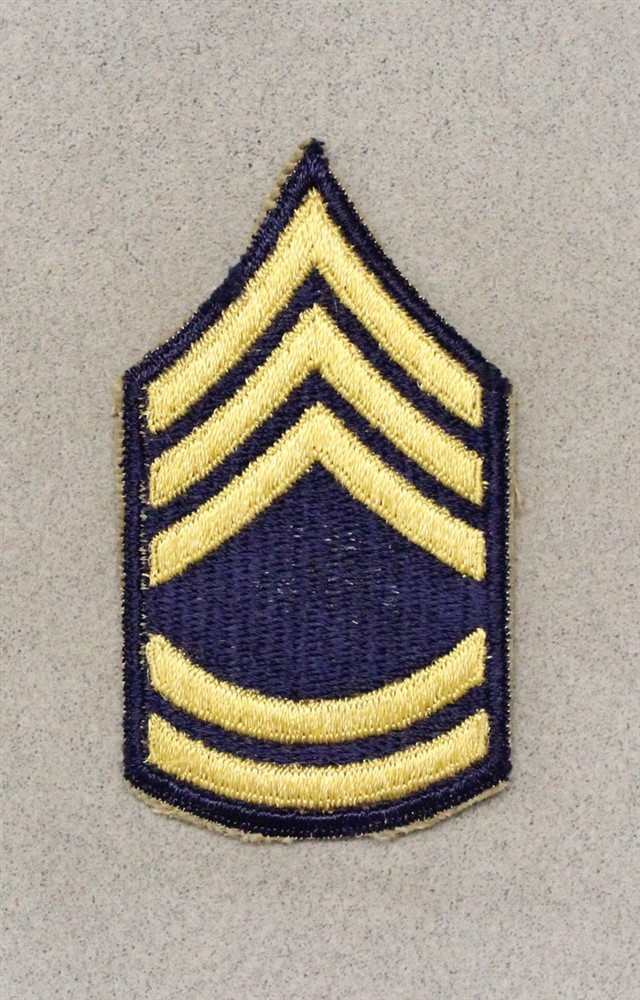 Army Chevron 1530: Non-Combat Sergeant First Class , 2" - c.1948-51 (single)