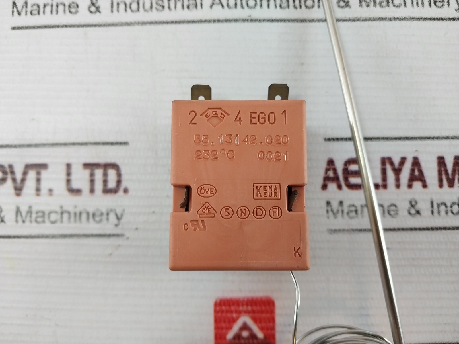 EGO 55.13142.020 Thermostat 232°C