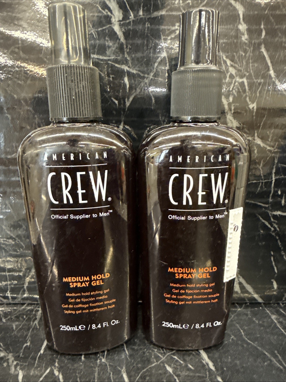 3x American Crew Medium Hold Spray Gel 8.4oz New