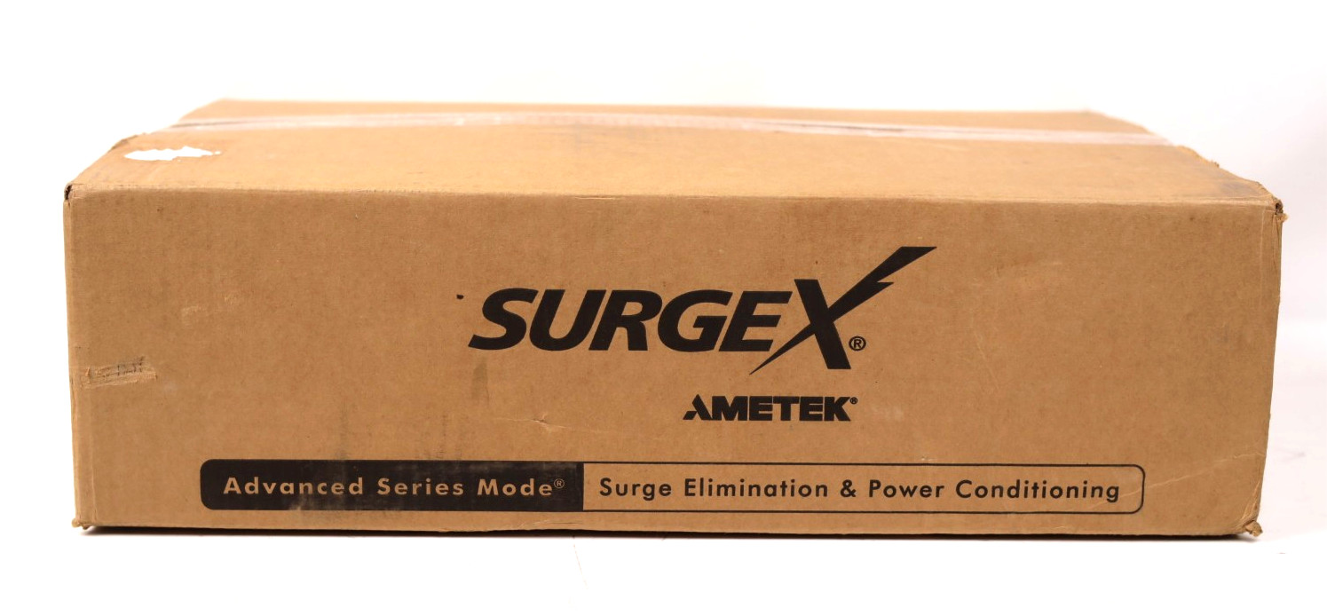 SurgeX SEQ Sequencing Surge Eliminator & Power Conditioner 120V 20A u778