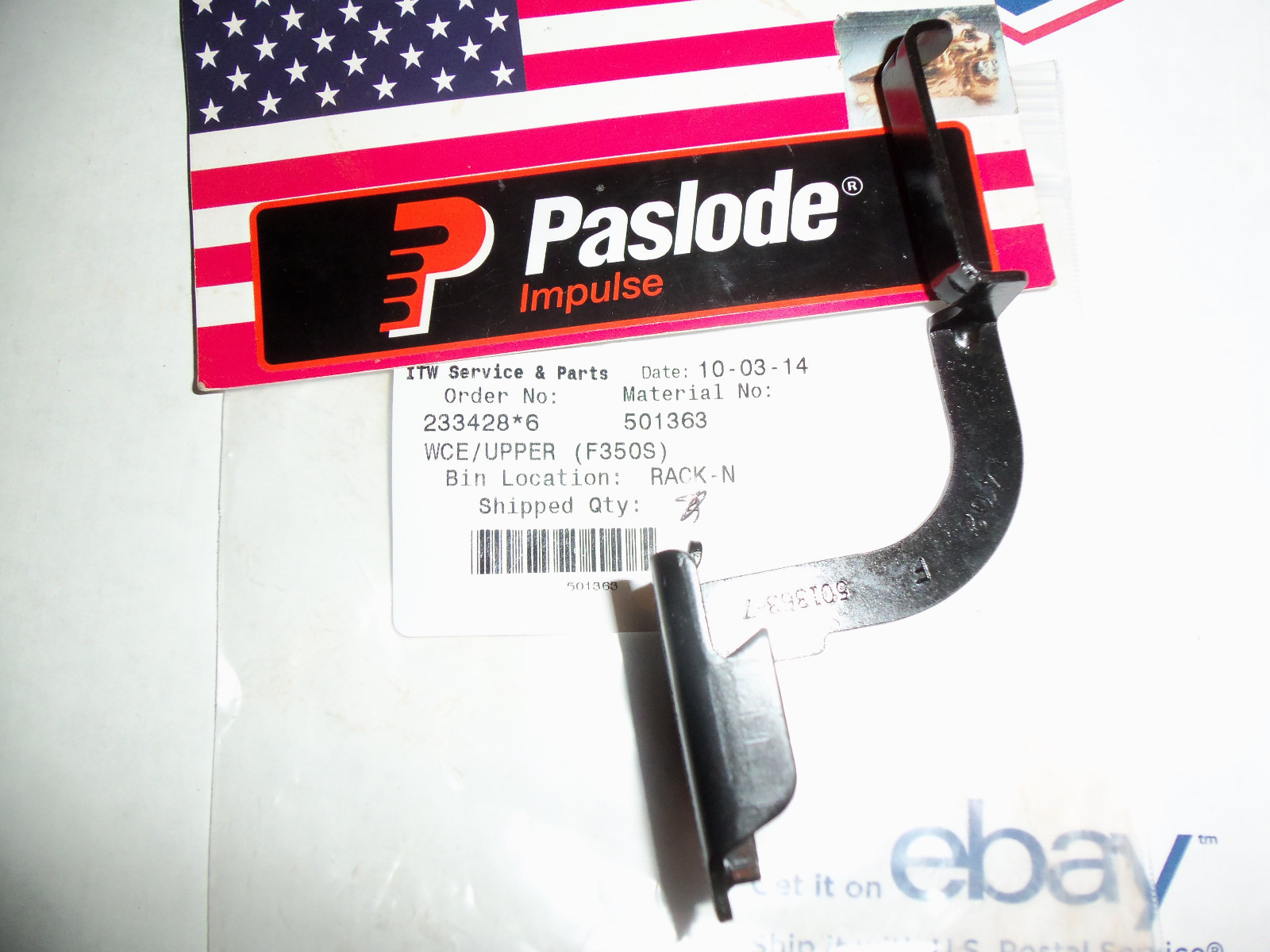 Paslode Part # 501363 - Upper W.C.E.