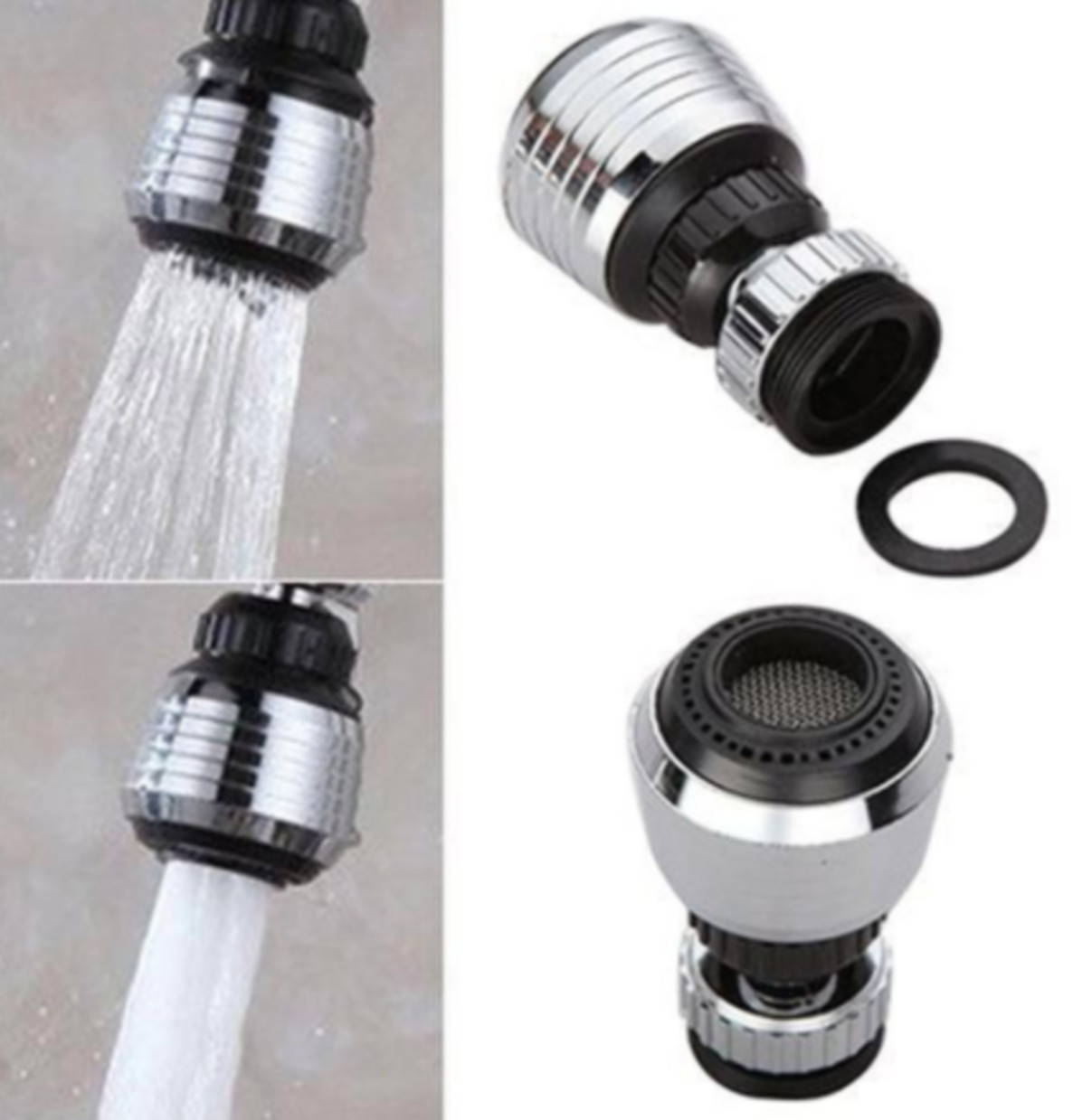 Faucet Sink Kitchen Handle Tap Bathroom Single Valve Pull Shower Deck Sprayer