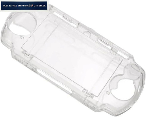Transparent Hard Shell Case Cover Compatible with PSP 2000/3000, Clear