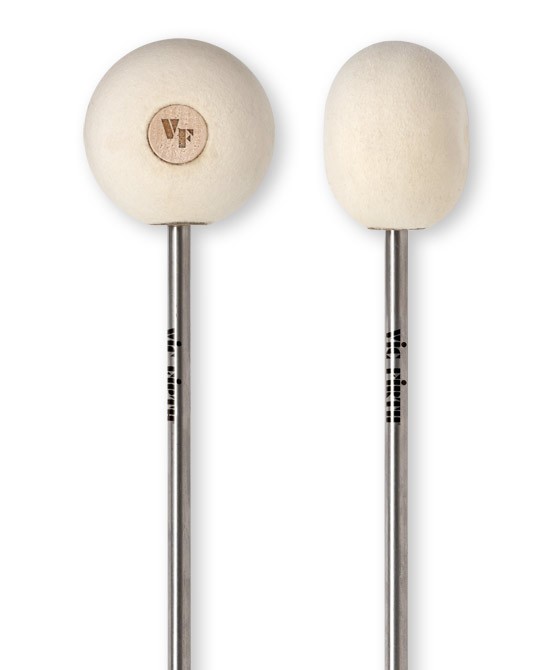 VicFirth VICKICK™ VKB1 BASS DRUM BEATER-- Medium-hard Felt, Radial Head