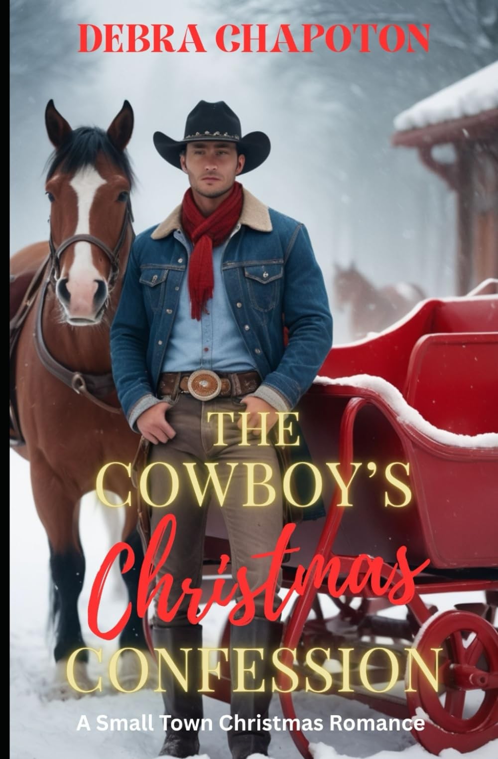 The Cowboy's Christmas Confession: A Small Town Christmas Romance (A Cowboy for