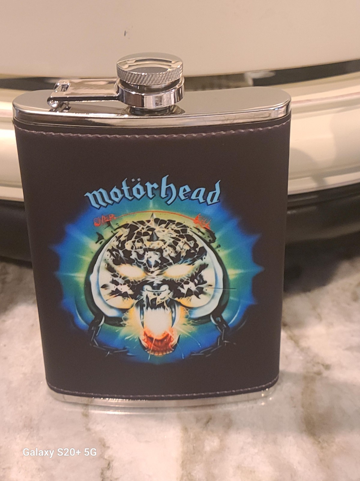 Iron Maiden: Can I Play With Madness 8 oz flask custom made NEW