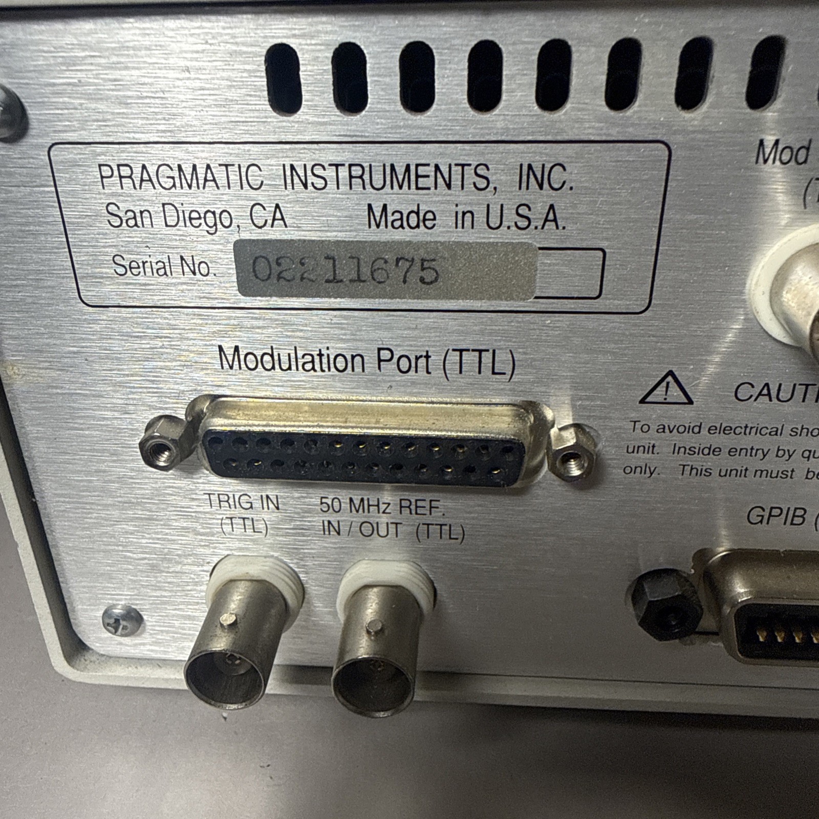 Pragmatic 1404A 20 MHz DDS Function Generator
