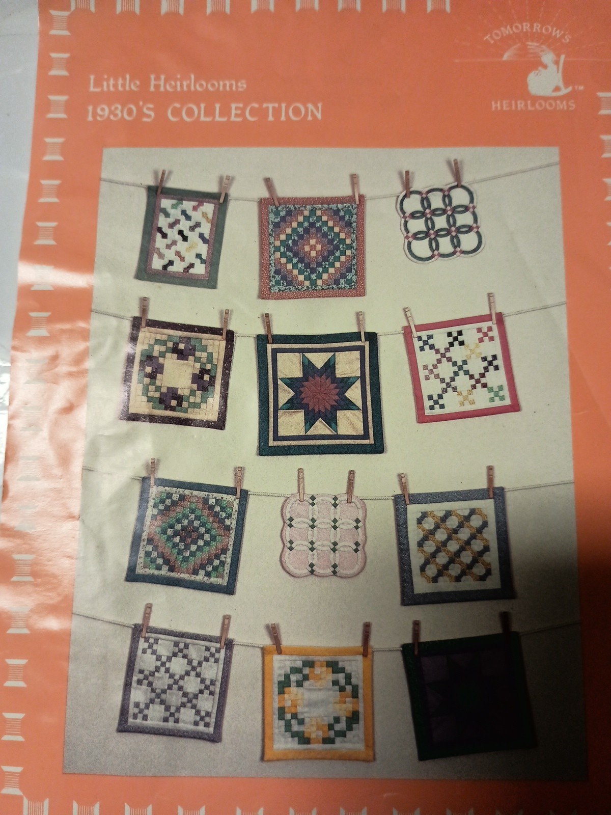Little Heirlooms 1930’s Quilts Patterns  Collection G7