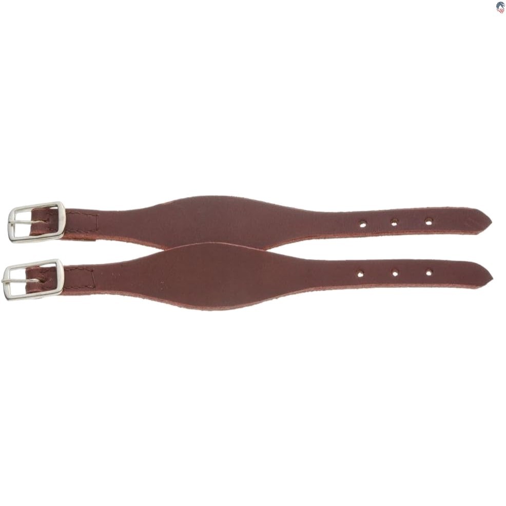 12 Inch Leather Hobble Straps Compatible with Horse Stirrup Leather Adjustabl...