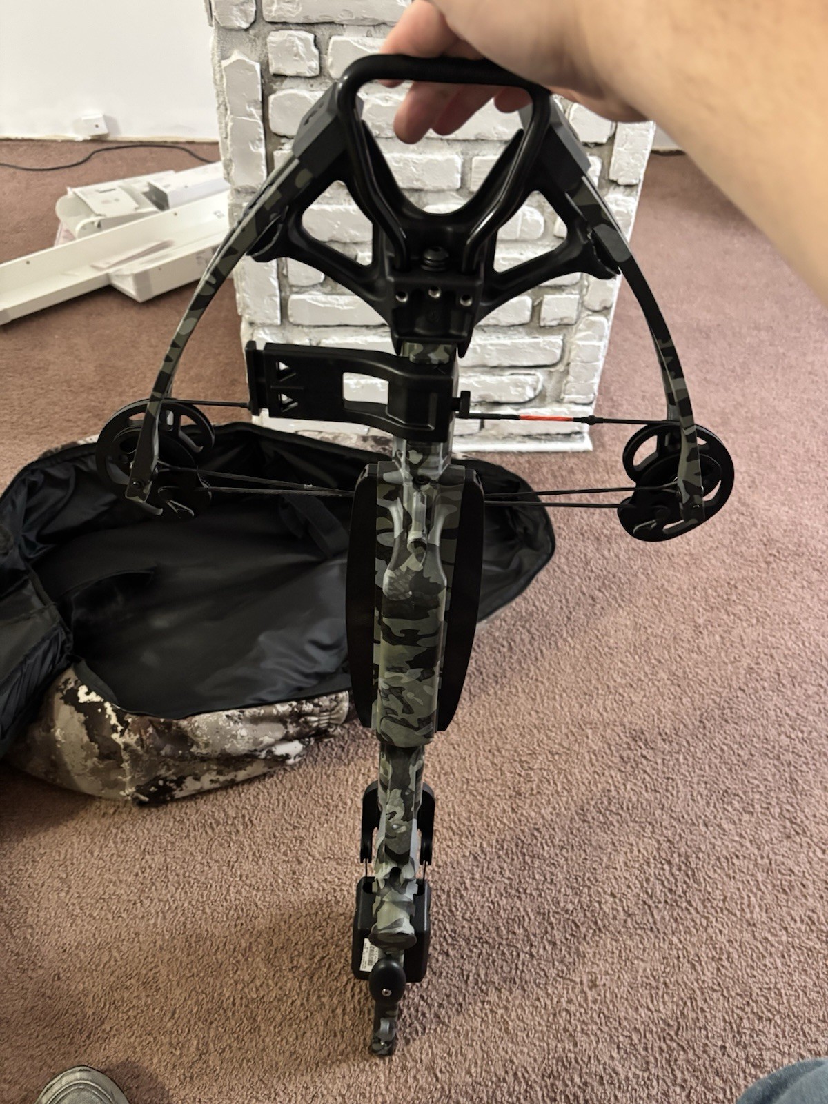 Wicked Ridge M-370 Crossbow with ACUdraw And Scope