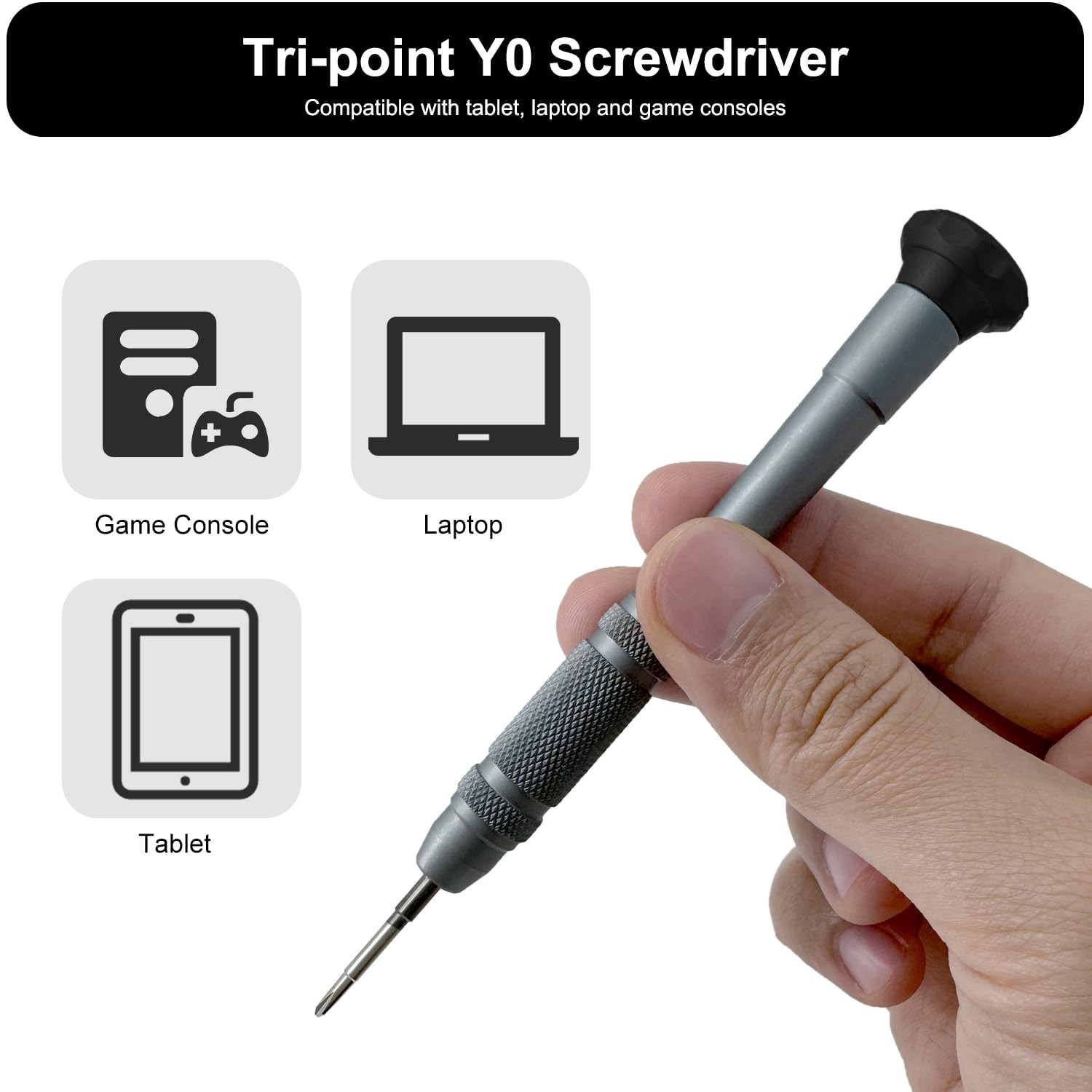 Triwing Screwdriver Y0 2mm for Game Console/Controller, Laptop & Tablet, S2 S...