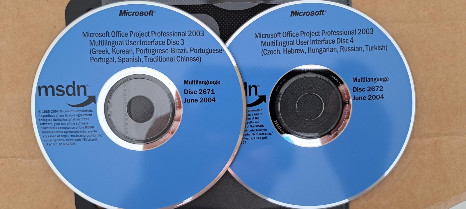 Microsoft Office Project Professional 2003 Multilingual User Interface & License