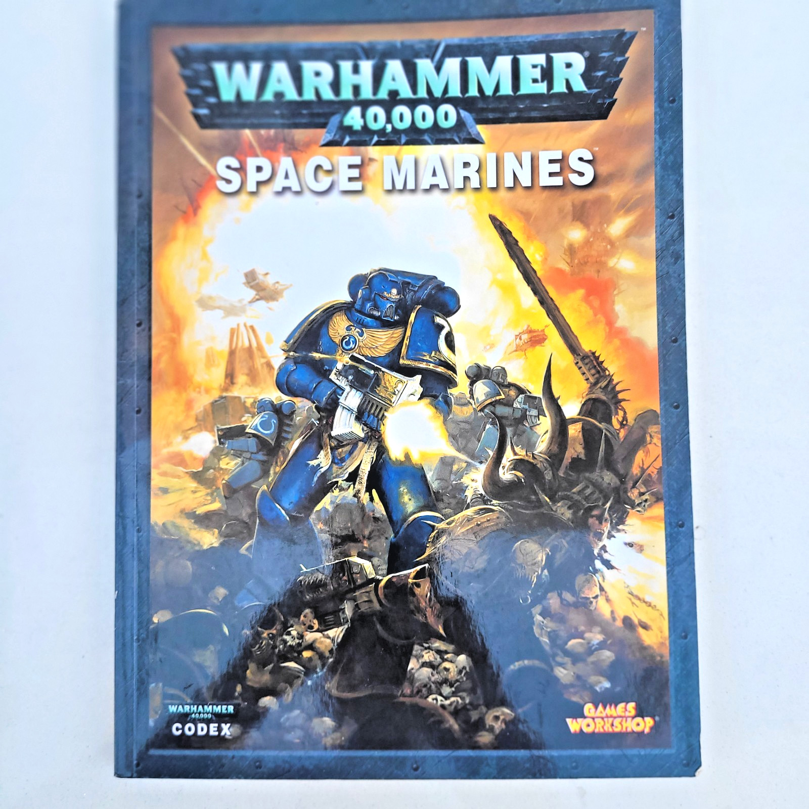 Space Marines Codex. Warhammer 40k 5th Edition Soft Back. VG+