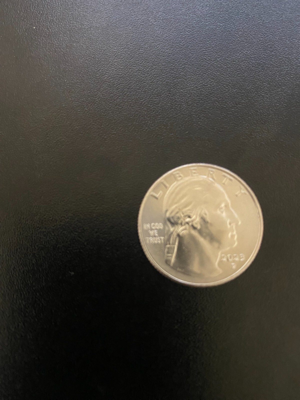 ERROR - 2023 D - Jovita Idar Women's Quarter  Reads “In Cod We Trust”