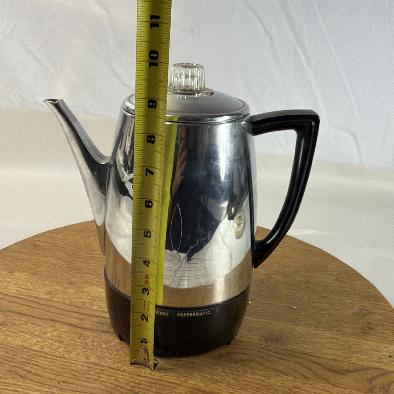 Vintage Universal 8 Cup Coffeematic Electric Coffee Percolator