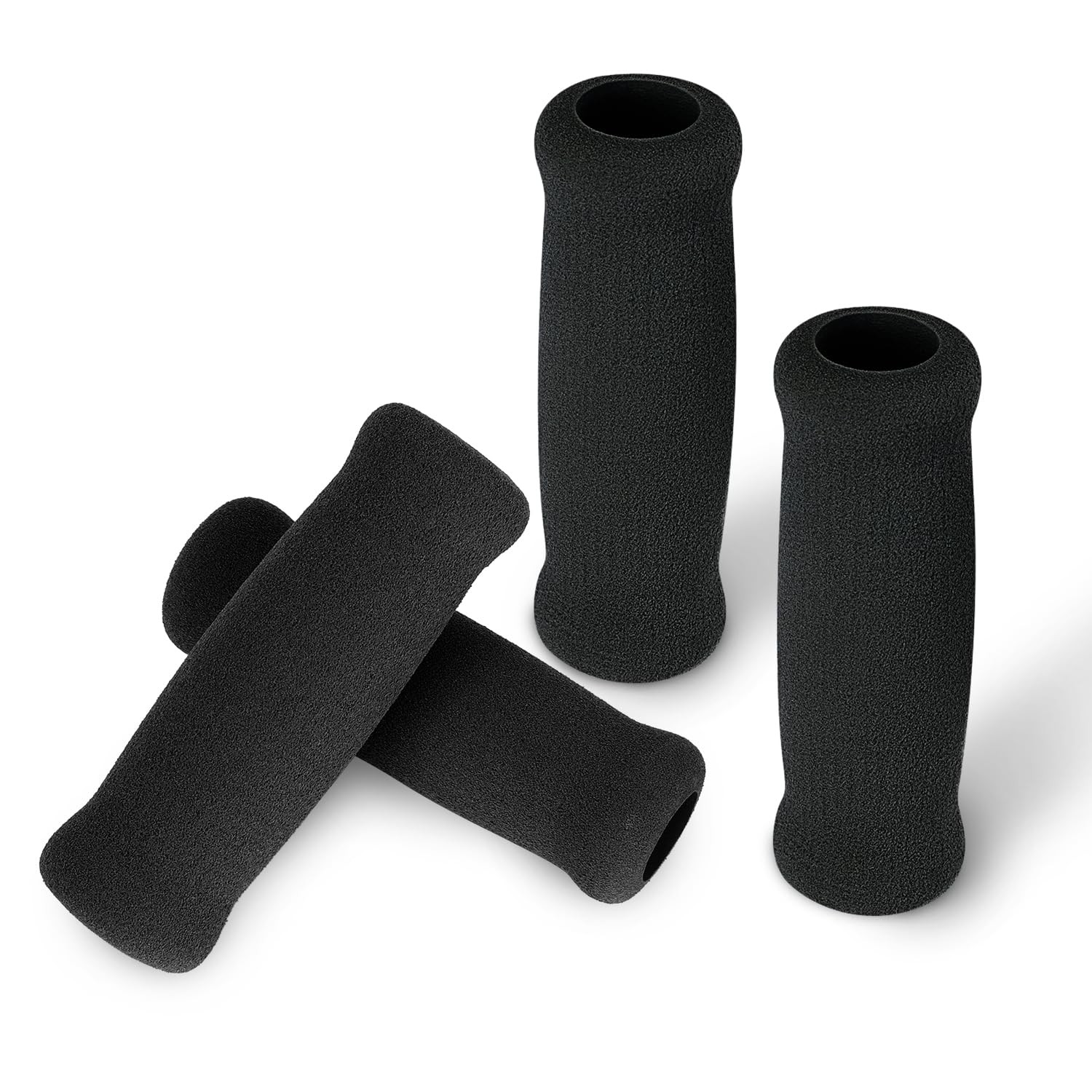 Supregear Black Foam Replacement Hand Grips for Walking Canes and Offset Canes