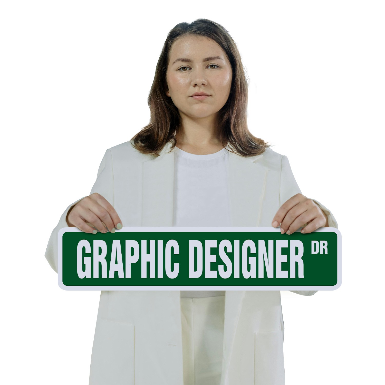 GRAPHIC Designer Street Sign (2 Pack) web Design artist logo commercial