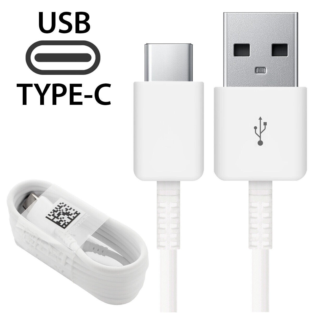 USB Type C Cable USB-A to USB-C For Samsung Series Galaxy S21 S10 S9 S20+