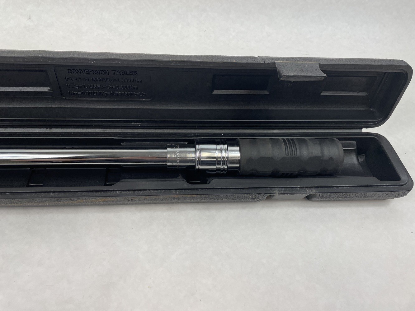 Steelman 96218 1/2" Drive Adjustable Micro Torque Wrench 30-250 Ft-Lb