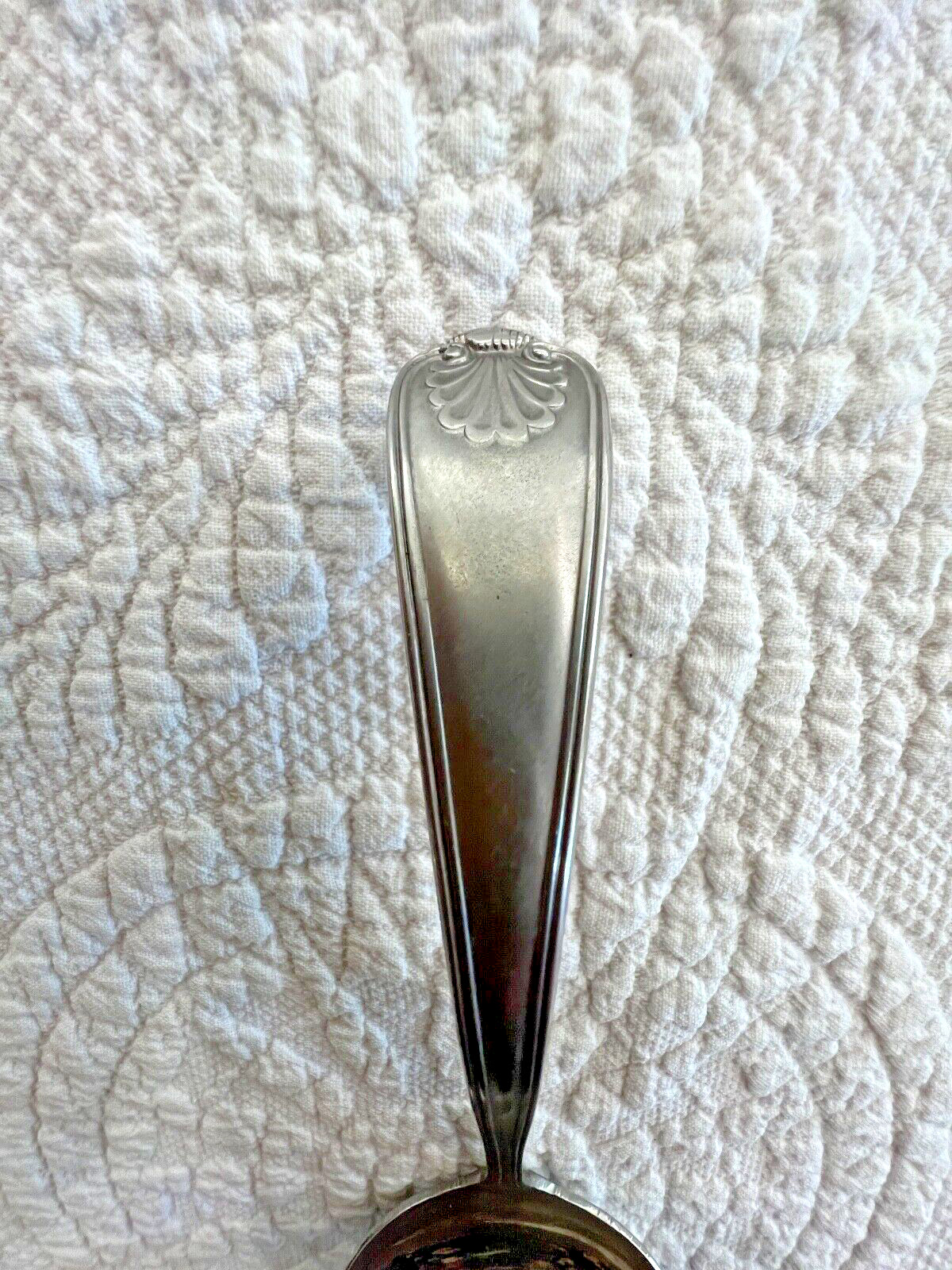Gentry Sheffield Stainless Steel Shell Ladle