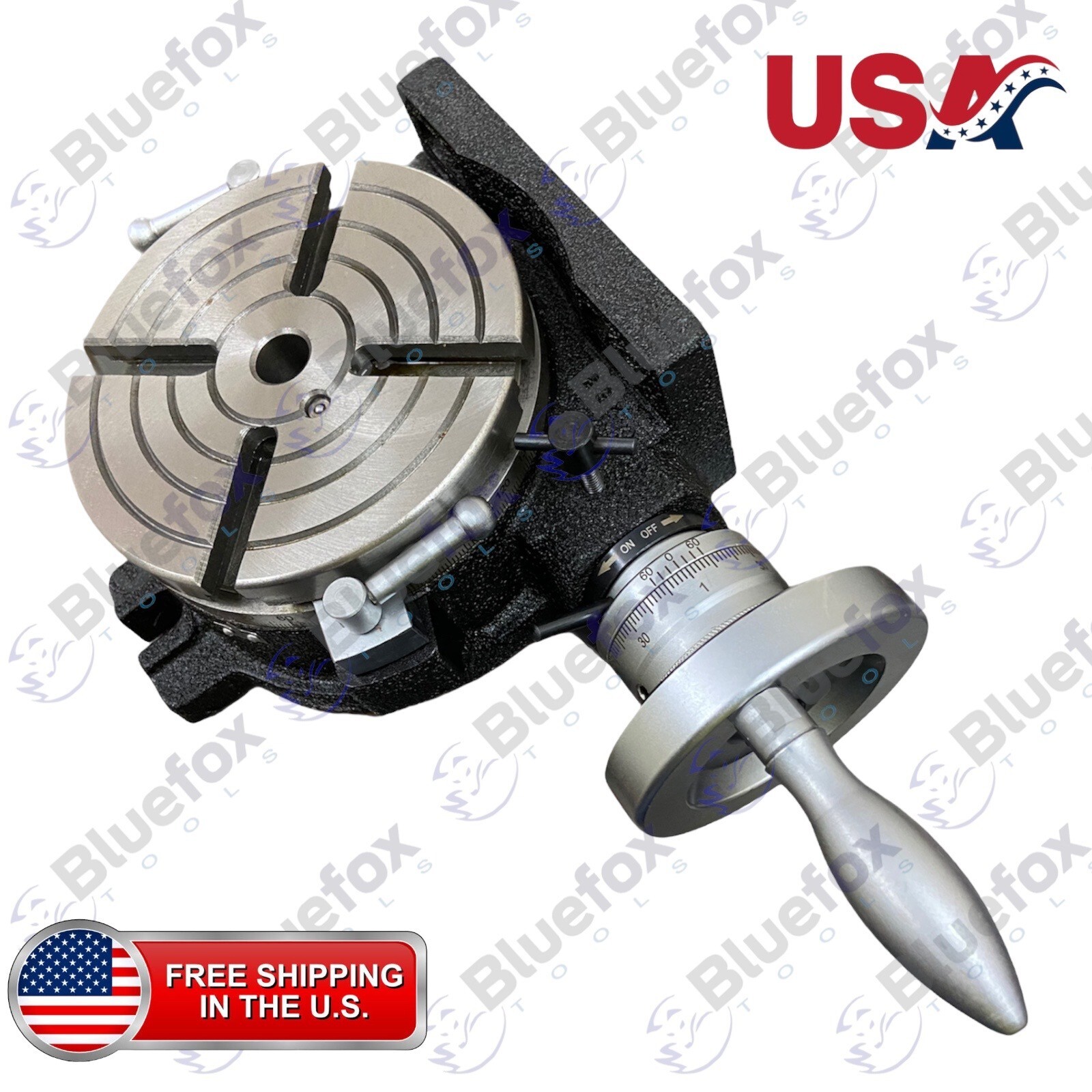 6" HV6 PRECISION ROTARY TABLE HORIZONTAL & VERTICAL (150 MM ) USA FULFILLED