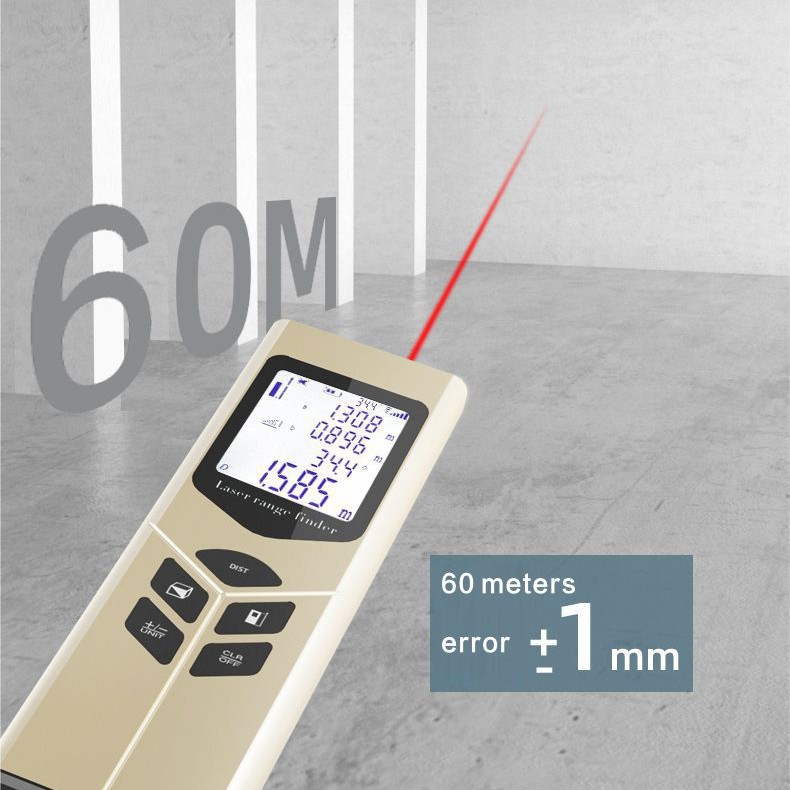 60M Laser Range Finder Handheld Mini Distance Meter60M Digital Laser Rangefinder