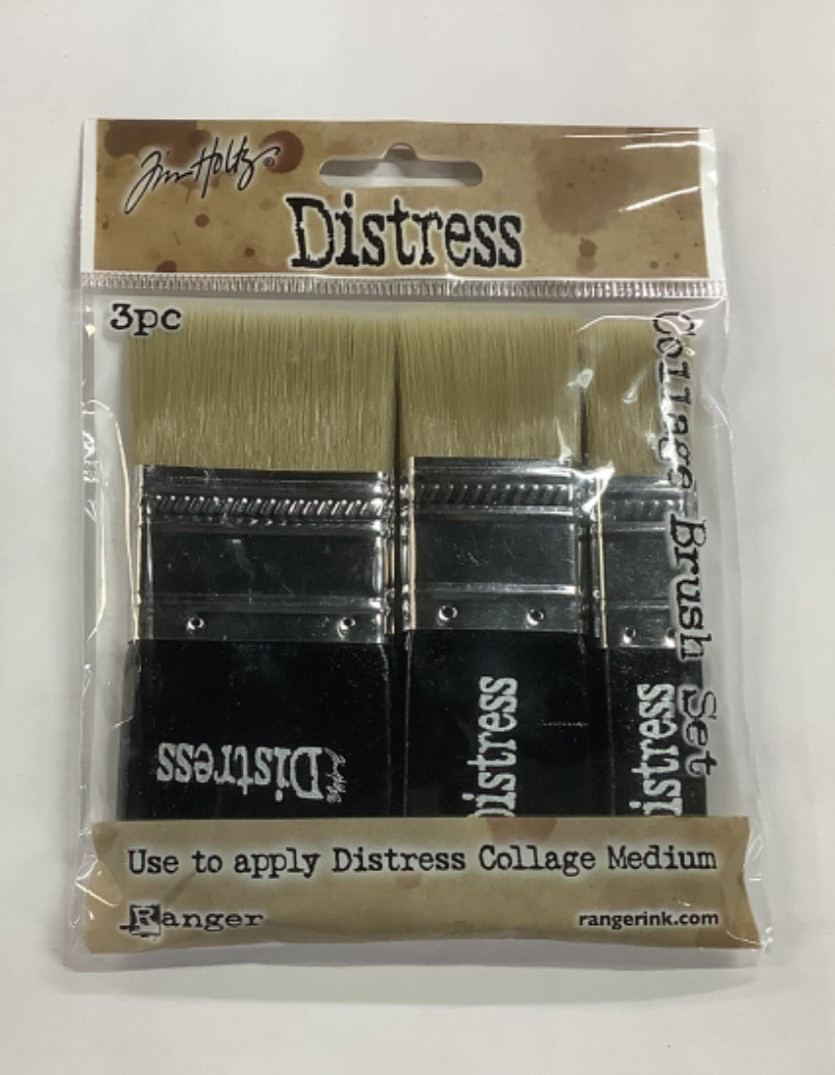 New Ranger TIM HOLTZ DISTRESS COLLAGE BRUSHES assortment set