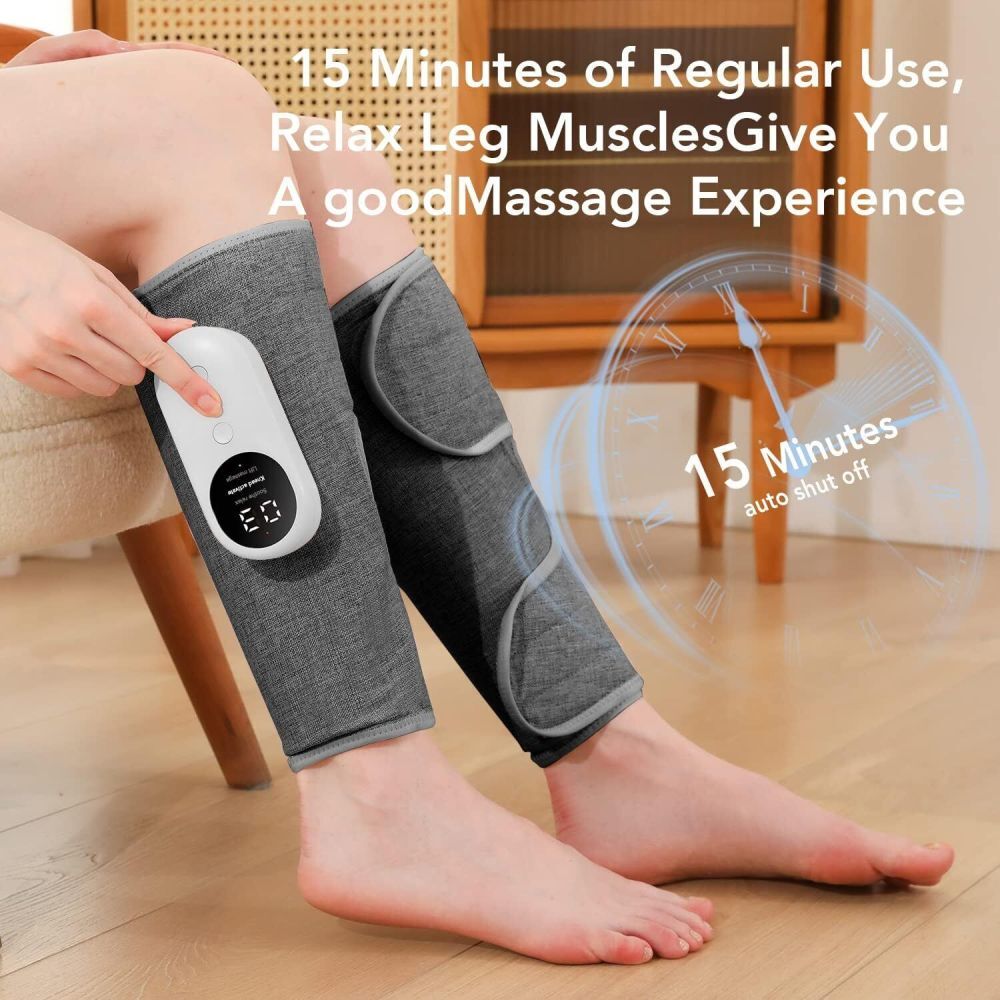 50pcs 3 Modes Leg Massager Cordless Calf Air Compression Massager