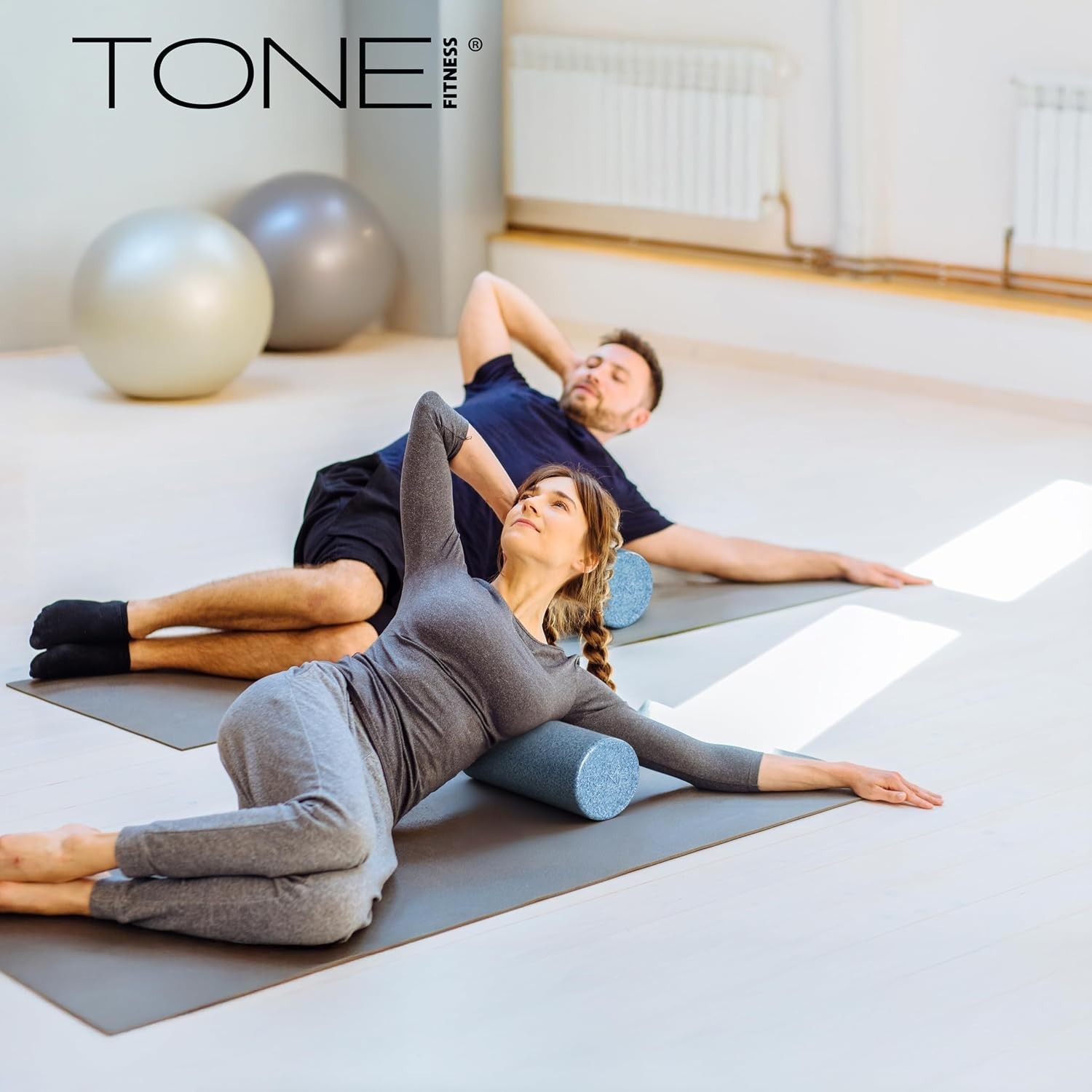 High Density 12-Inch EPP Foam Roller for Deep Tissue Recovery & Flexibility