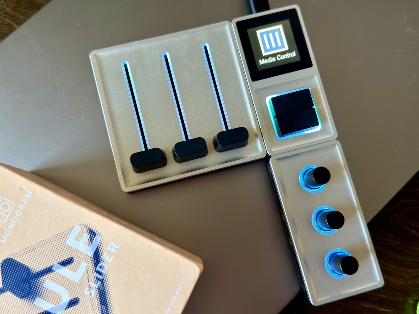 Monogram Creative Console Traveler MIDI Interface w/ Sliders knobs