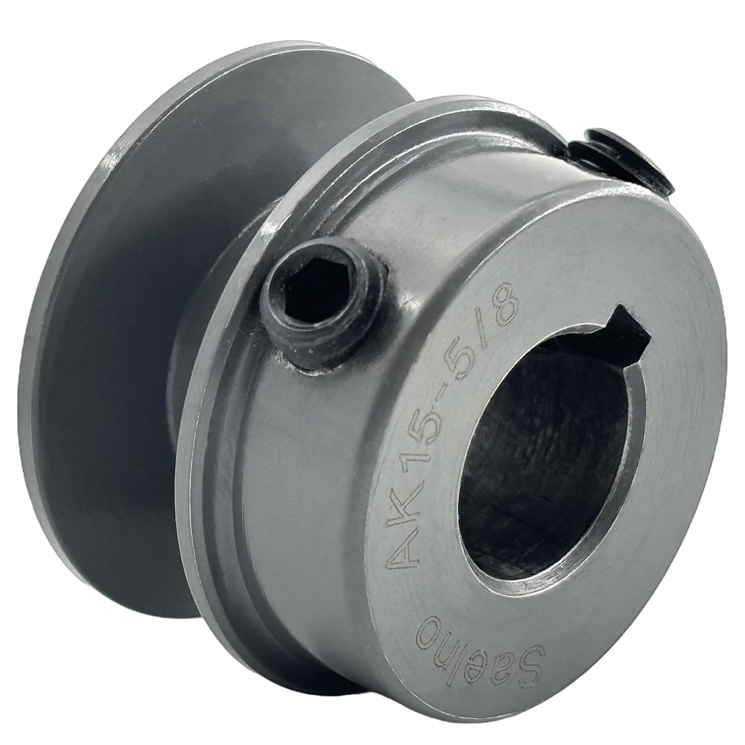 AK15-5/8 Sheaves,V Belt Pulley 5/8 Inch Bore 1.55" Od,Motor Pulley Cast Iron for