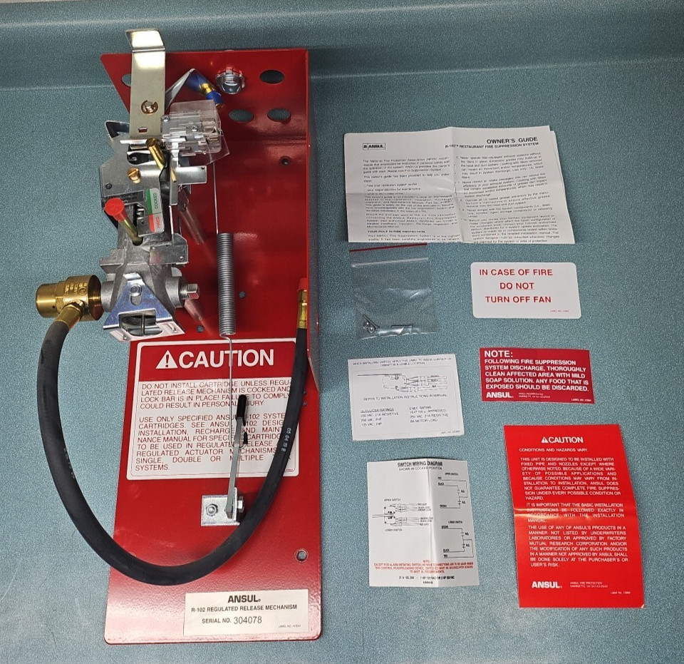 Ansul   R-102   Mechanical Regulated Release