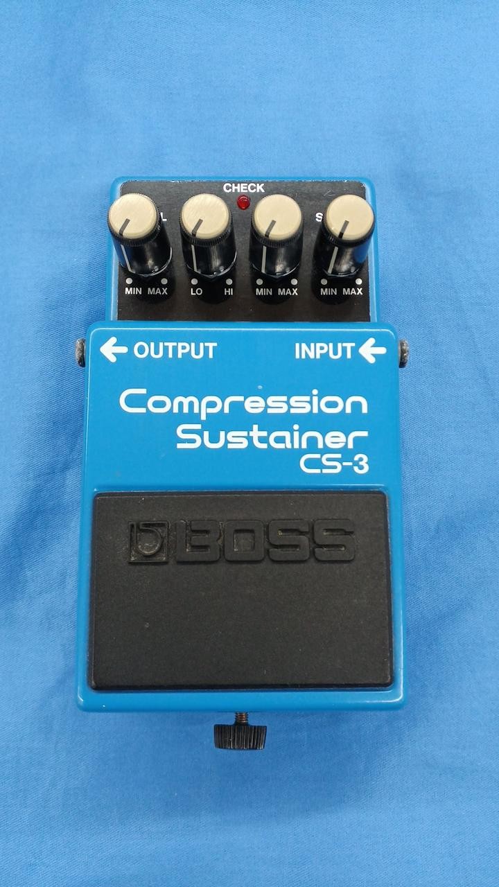 BOSS CS-3 Compression Sustainer Guitar Pedal Japan Used