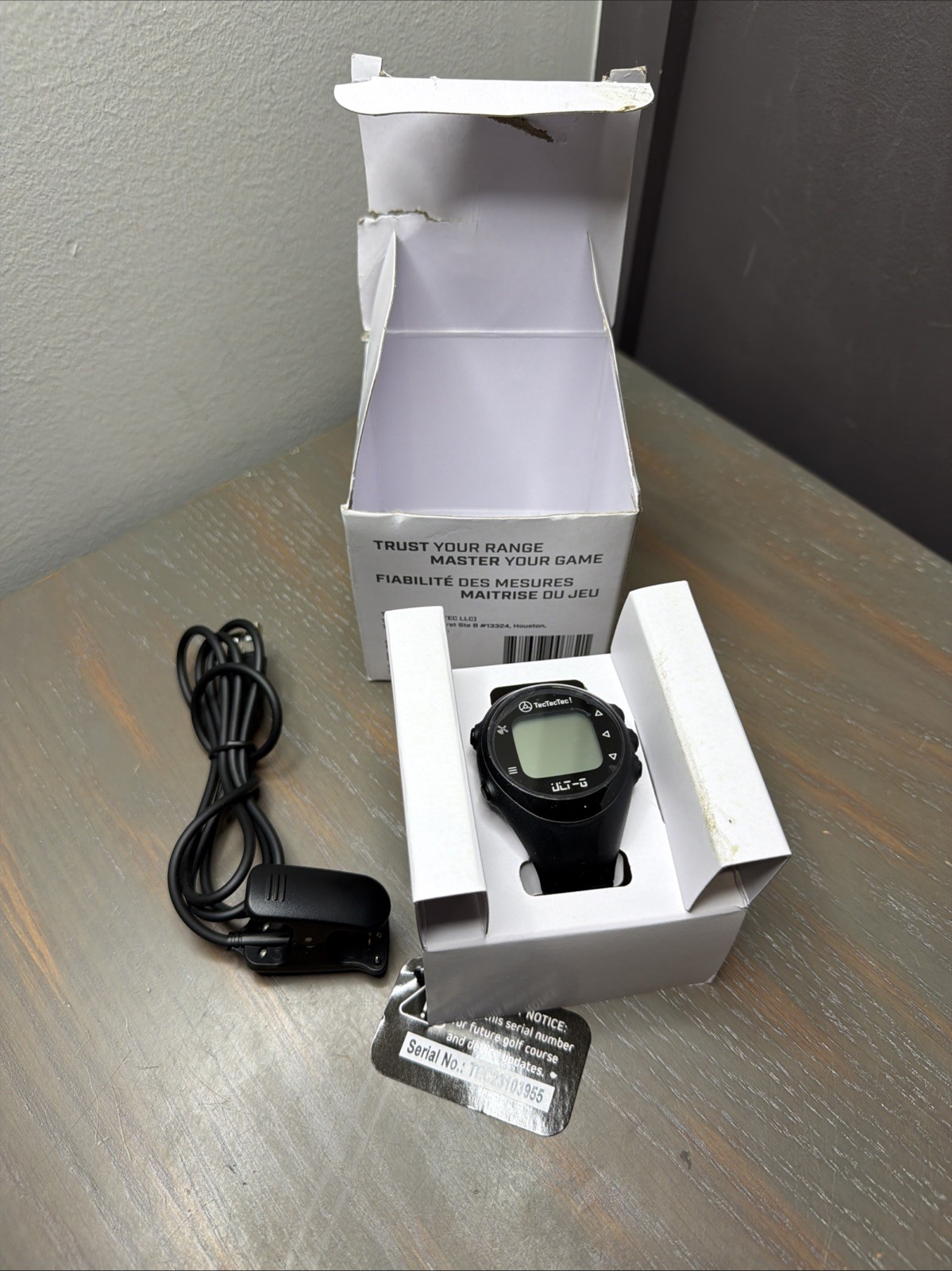 TecTecTec ULT-G Golf GPS Watch - Preloaded Worldwide Courses